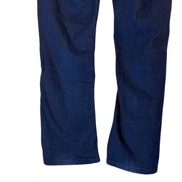 Seven Dark Blue Flare Bootcut Cotton Blend Low Rise Denim Jeans Pants Size 6 - Picture 3 of 9